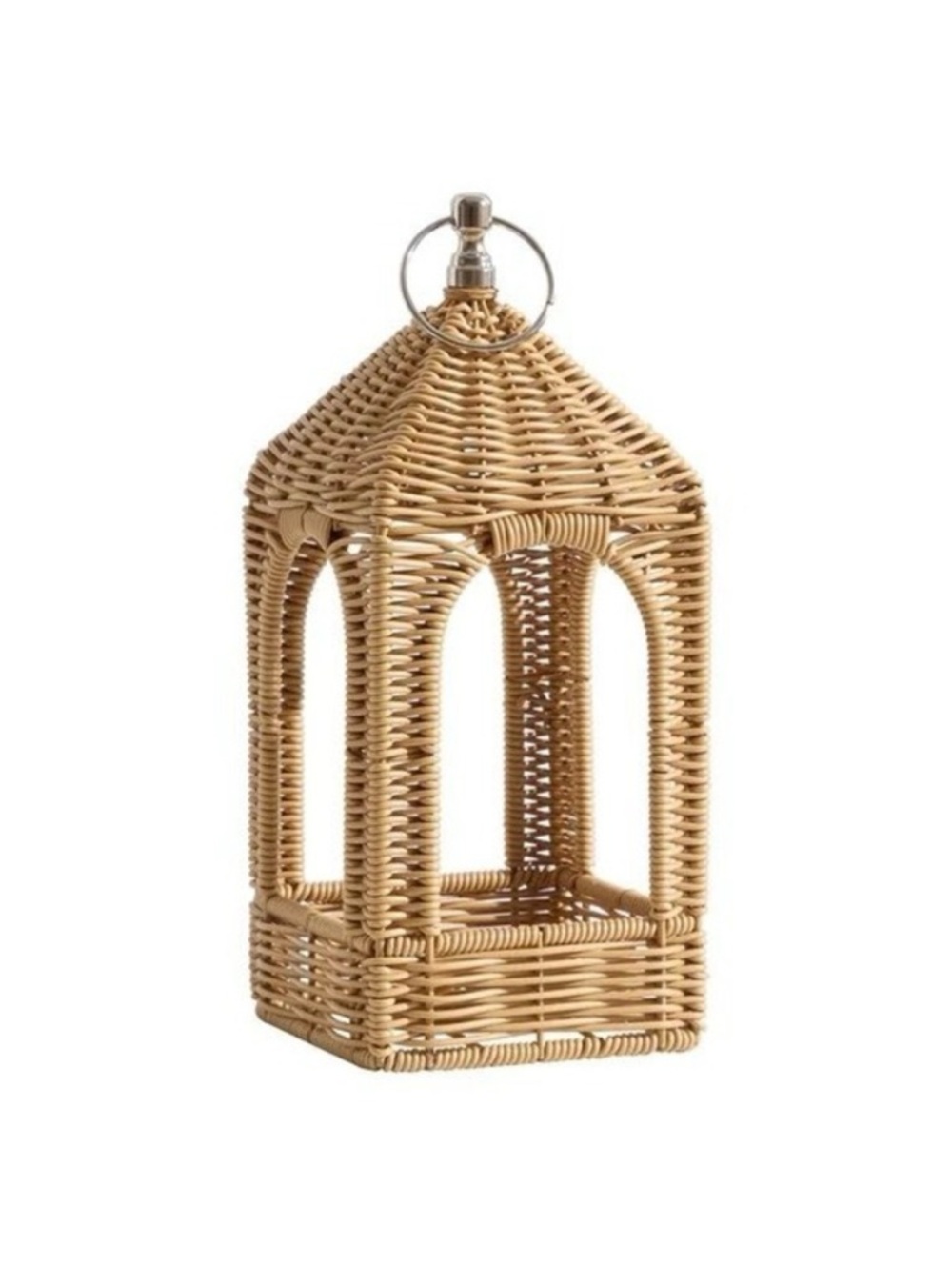 My Texas House 12” Rattan Lantern